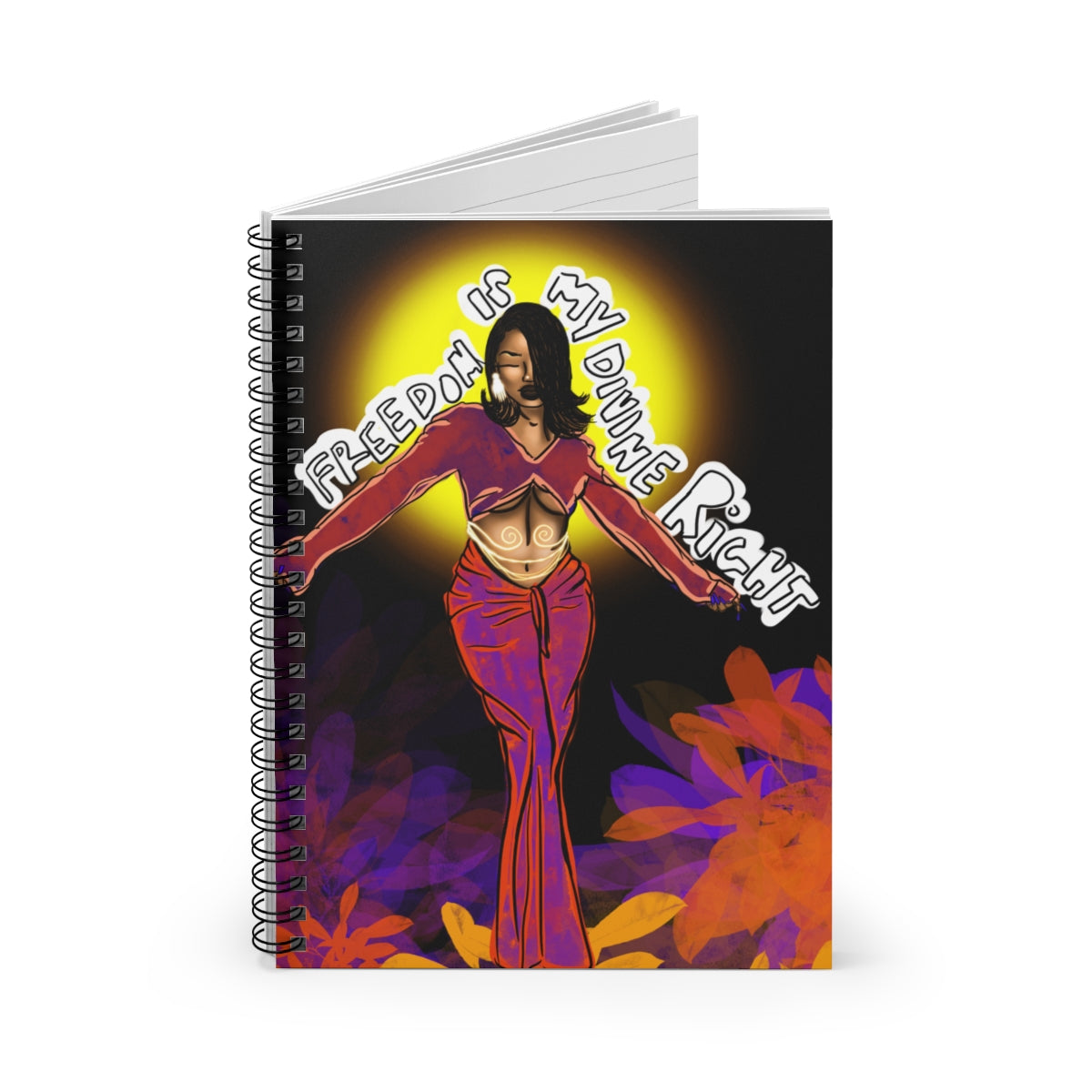 Freedom Spiral Notebook - Ruled Line