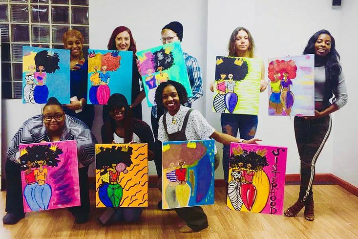 Paint parties