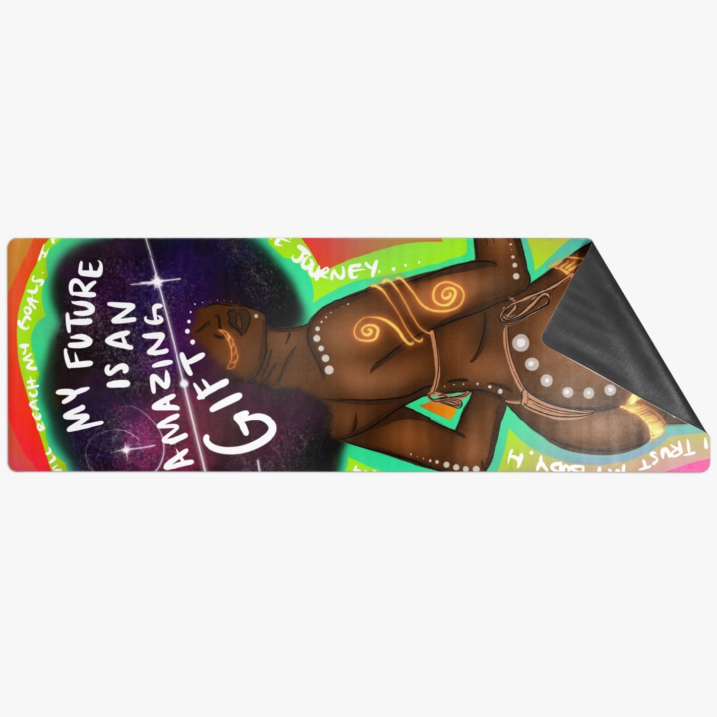 GIFT Suede Anti-slip Yoga Mat