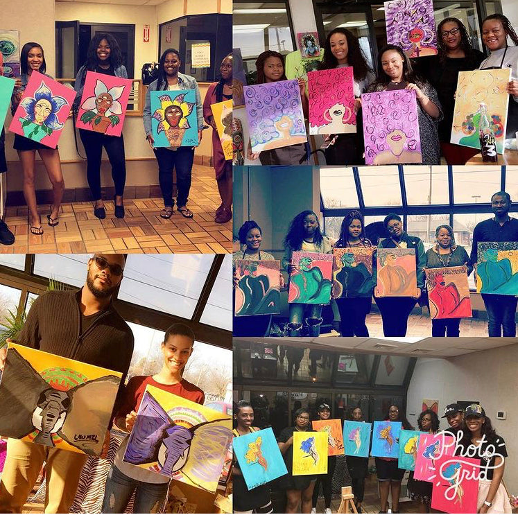 Paint parties