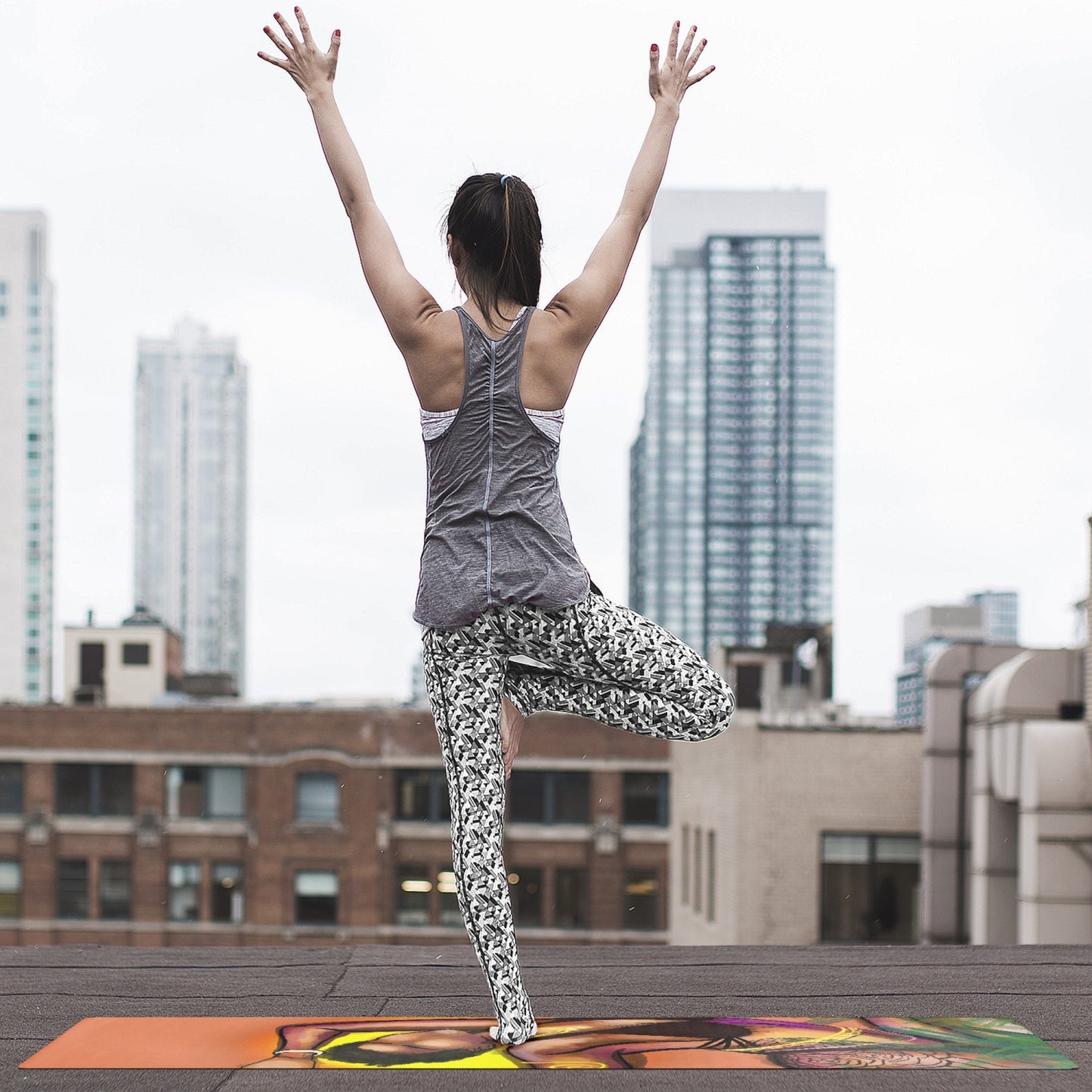 Sol. Suede Anti-slip Yoga Mat
