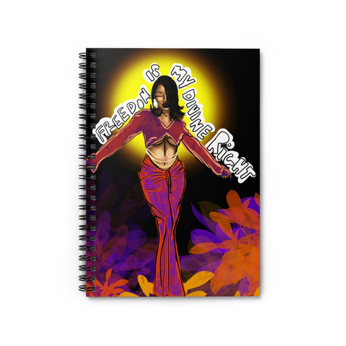 Freedom Spiral Notebook - Ruled Line