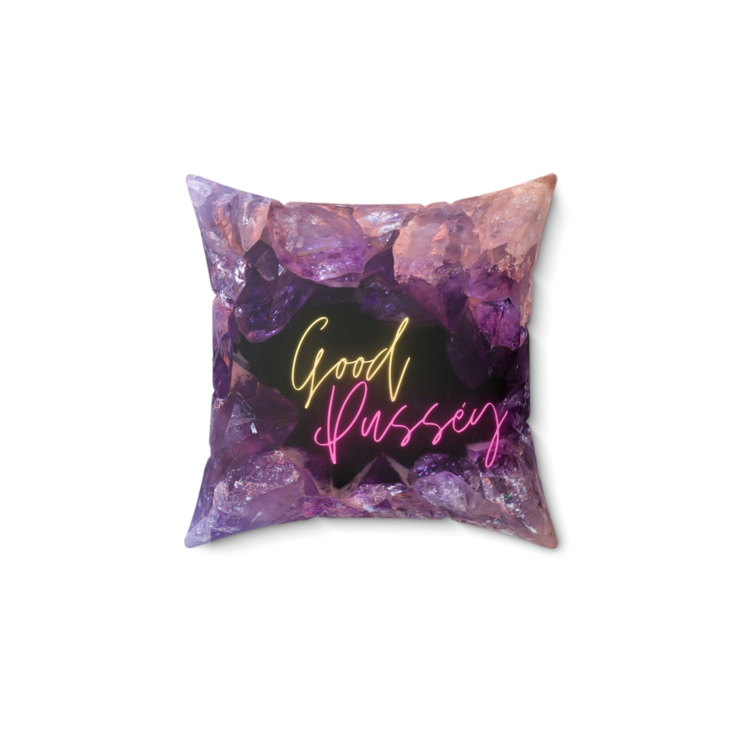 Spun Polyester Square Pillow