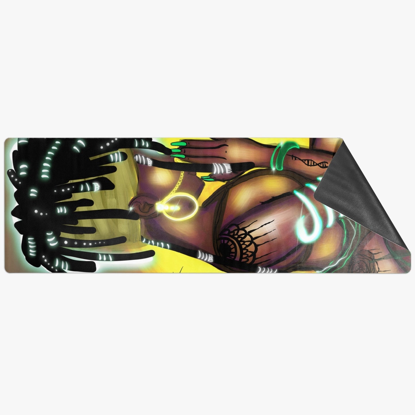 Prayers up Suede Anti-slip Yoga Mat