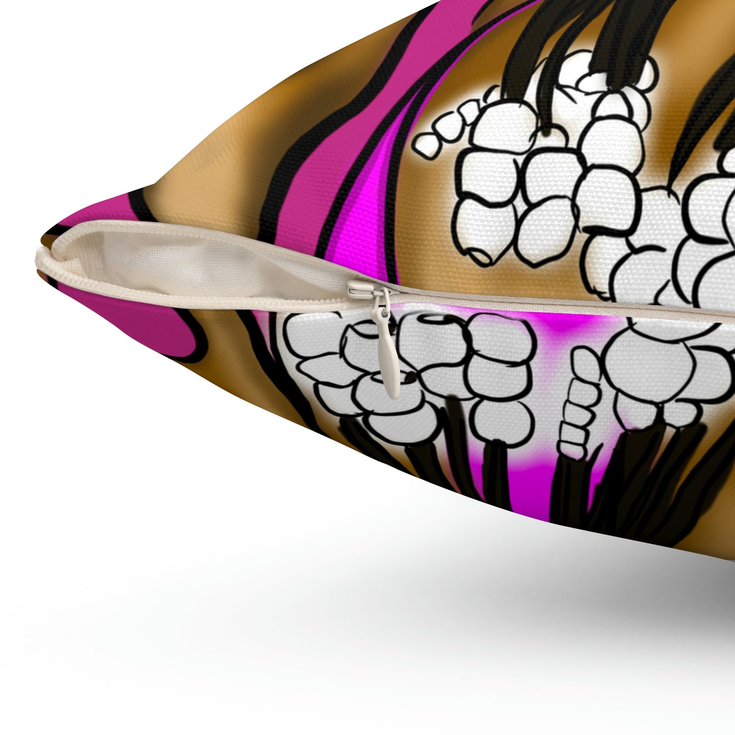 Spun Polyester Square Pillow