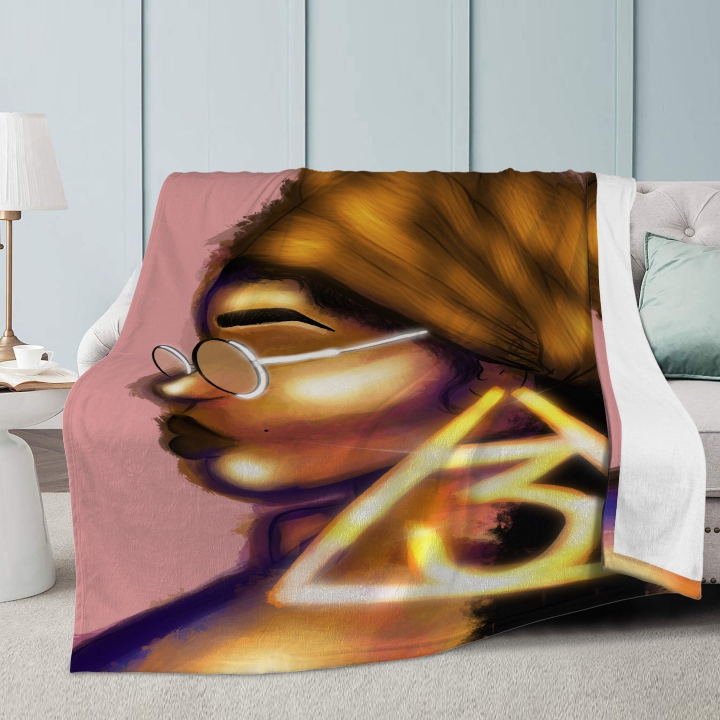 227. Trends Dual-sided Stitched Fleece Blanket