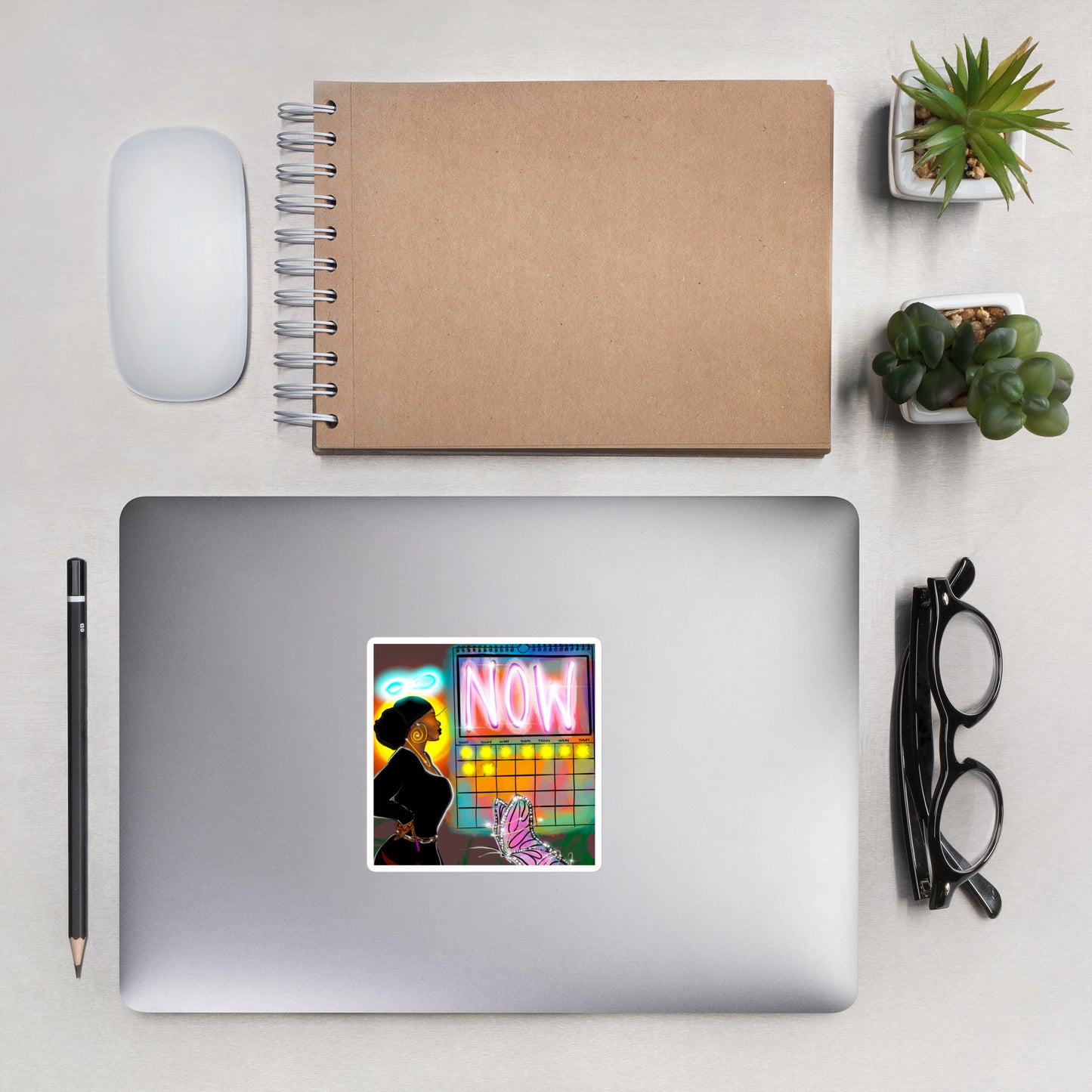 Bubble-free stickers