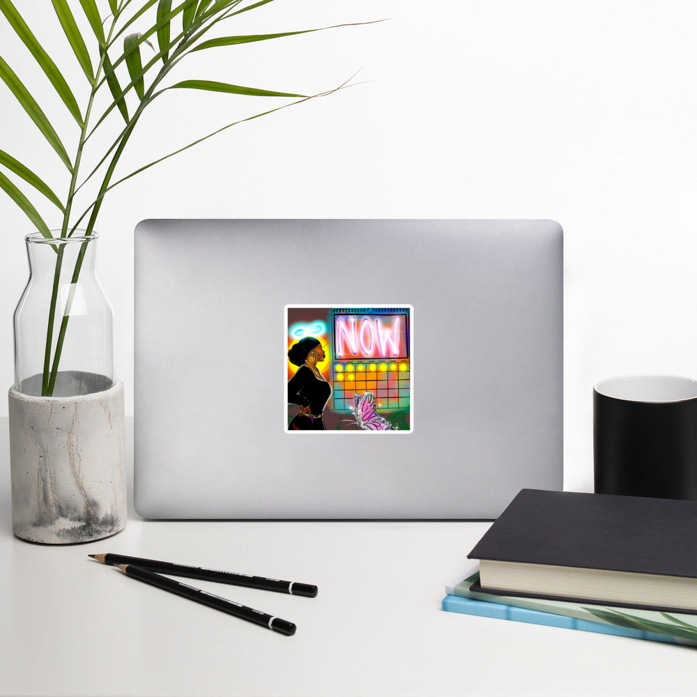 Bubble-free stickers