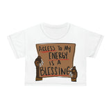 Access  Crop Tee