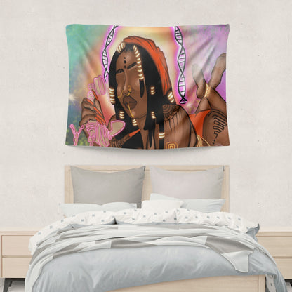 Cell service . Stylish 2-Sized Polyester Wall Tapestry