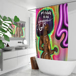 Gift . Quick-drying Shower Curtain