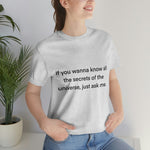 Unisex Jersey Short Sleeve Tee