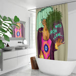 Flow. Quick-drying Shower Curtain