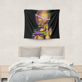 hello  2-Sized Polyester Wall Tapestry