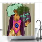 Flow. Quick-drying Shower Curtain