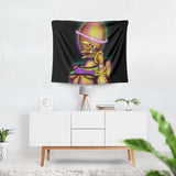 hello  2-Sized Polyester Wall Tapestry