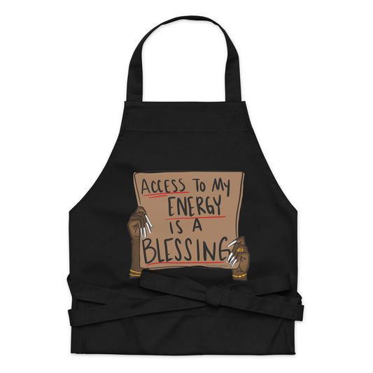 Organic cotton apron